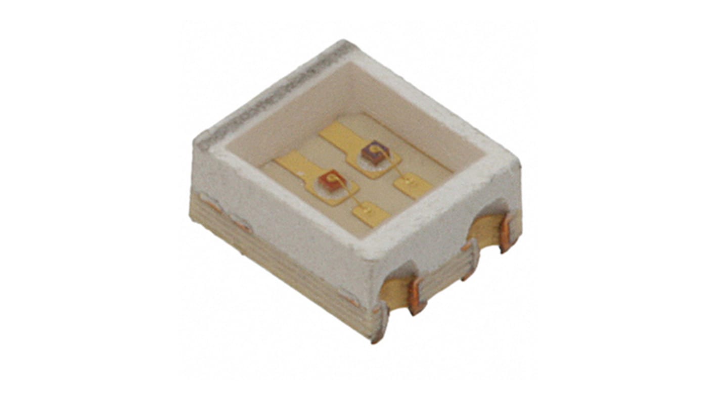 Dialight2.1 V, 2.2 V Green & Yellow LED 3025 (1210) SMD, 597-7721-507F