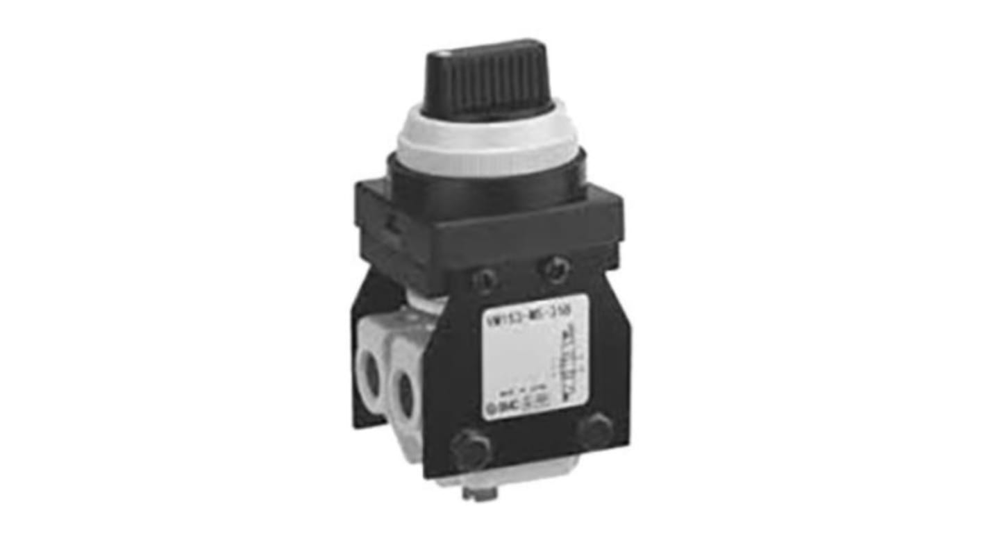 SMC VM100 Pneumatik-Steuerventil, manuell, Pneumatic Relay, G1/8, 42948Zoll