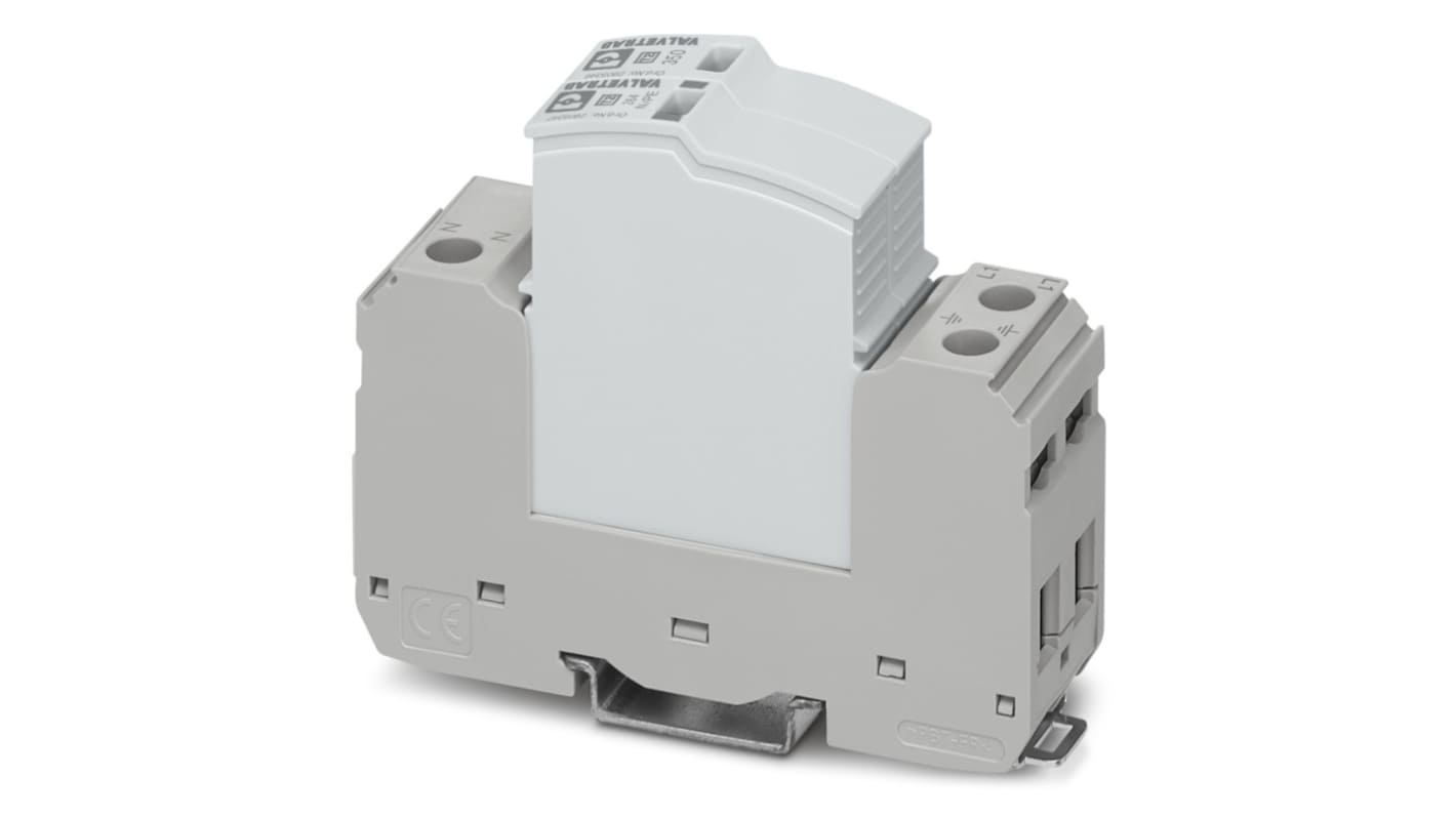 Phoenix Contact 1 Phase Surge Arrester, 50kA, 1.8kV, DIN Rail Mount