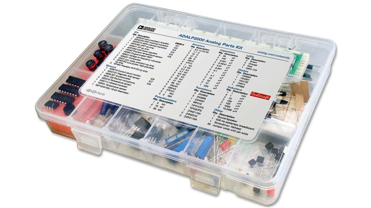 Kit di sviluppo analogico Analog Devices Active Learning Program, Formazione