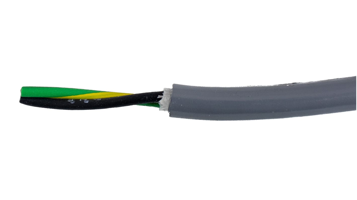 Cable de control Alpha Wire Ecogen Ecoflex PUR de 2 núcleos, 0.78 mm², Ø ext. 4.93mm, long. 30m, 600 V, Libre de