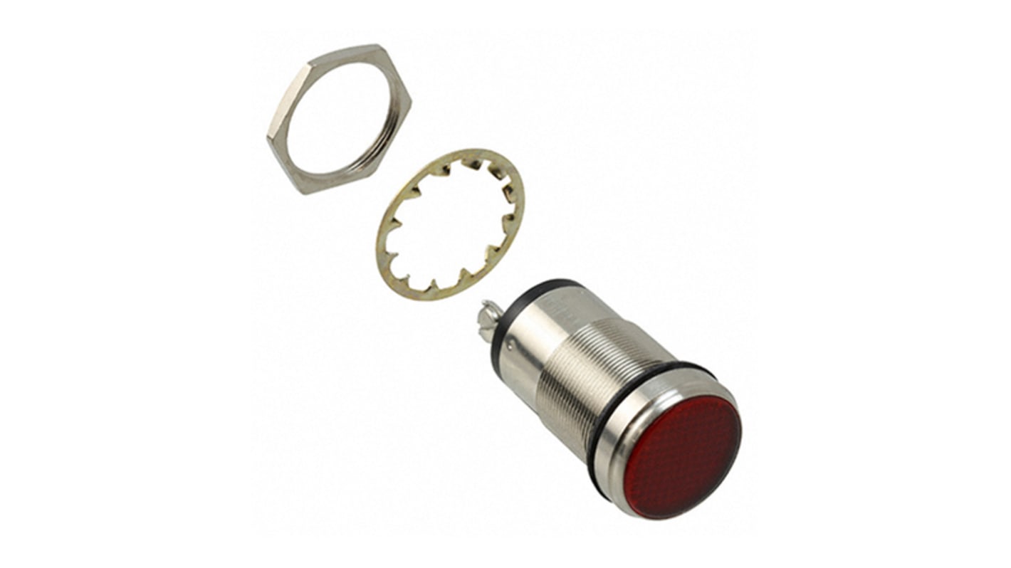 Dialight Orange Indicator, 125V ac, 25.4mm Mounting Hole Size, IP66