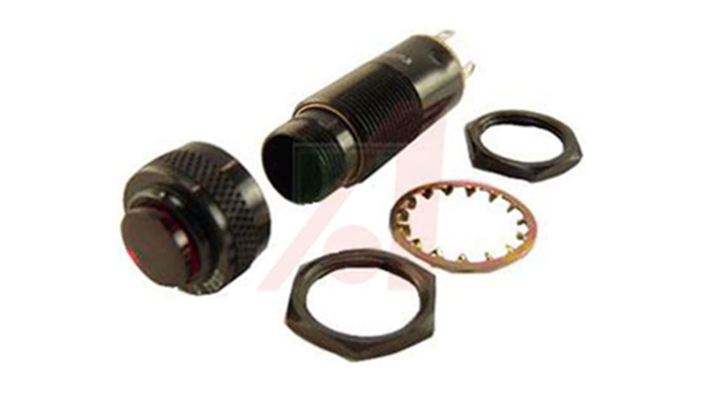 Dialight Red Indicator, 15.9mm Mounting Hole Size