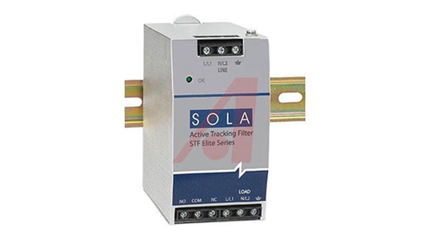 1 Phase Industrial Surge Protector, 30 (per Phase) kA, 45 (UL) kA, DIN Rail Mount