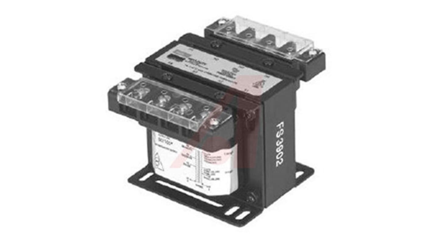 SolaHD 150 (Continuous) VA, 390 (Instantaneous) VA Chassis Mounting Transformer, 110 → 120V ac