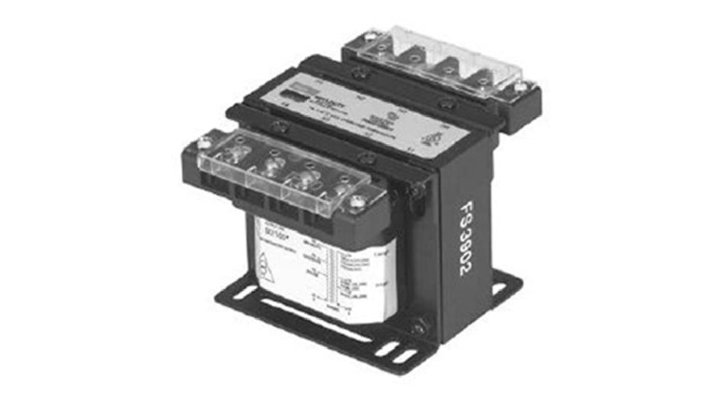 SolaHD 100 (Continuous) VA, 205 (Instantaneous) VA Chassis Mounting Transformer, 110 → 120V ac
