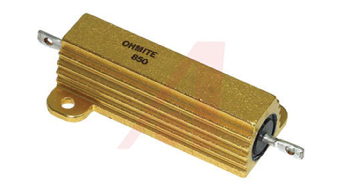 Ohmite, 2Ω 50W Wire Wound Chassis Mount Resistor 850F2R0E ±1%