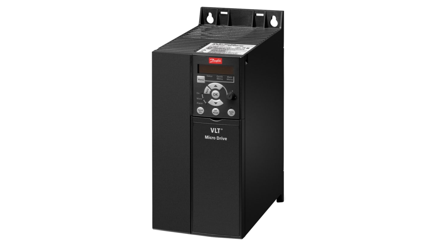 Danfoss VLT FC51 3-Phasen Frequenzumrichter 11 kW 400 V ac / 23 A 0 → 200 (VVC+ Mode) Hz, 0 → 400 (U/f