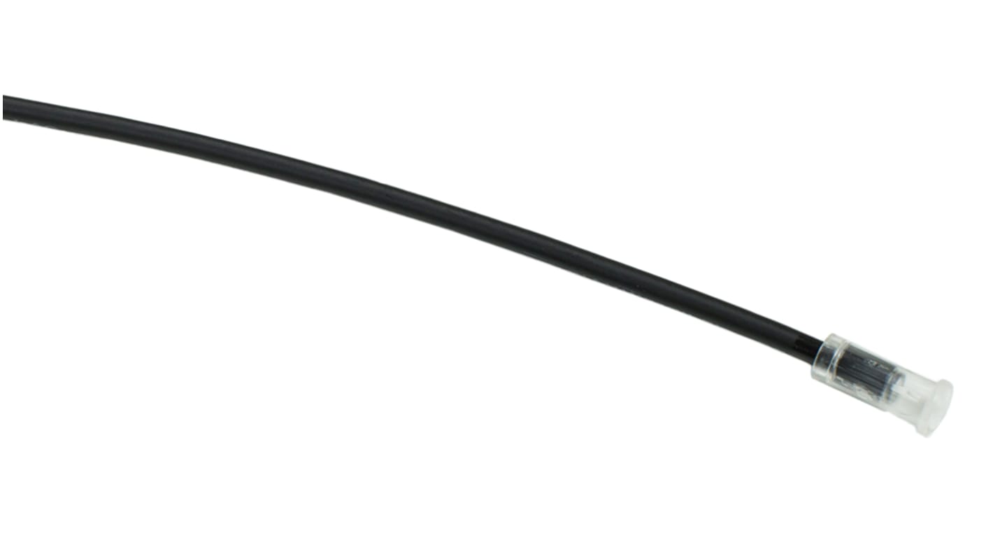 LC2-10.0 Bivar, Panel Mount Flexible LED Light Pipe, Clear Round Lens