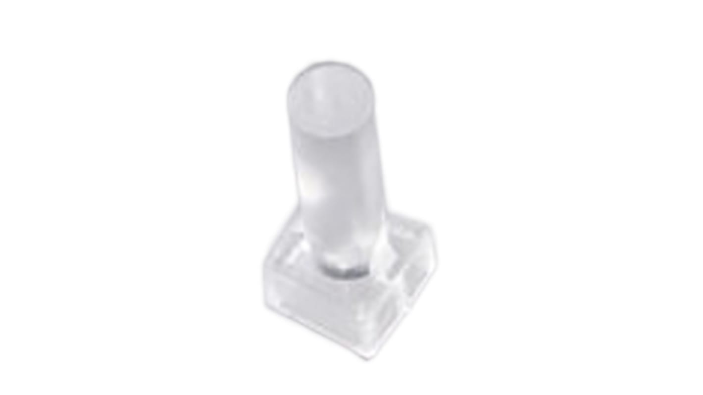VLP-300-F Bivar, PCB Mounted LED Light Pipe, Clear Flat Lens