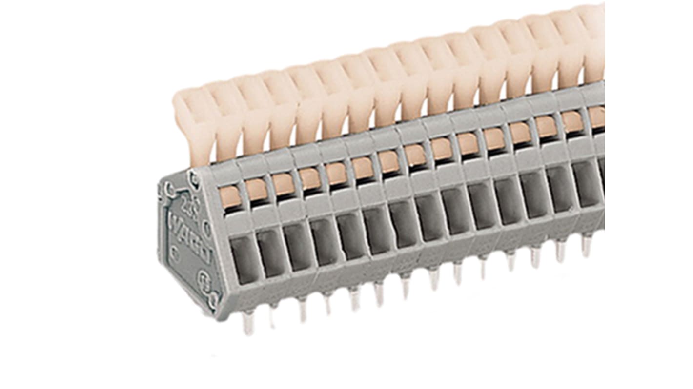 233-203 | WAGO 基板用端子台, 6A, 160 V、320 V, 2.5mmピッチ