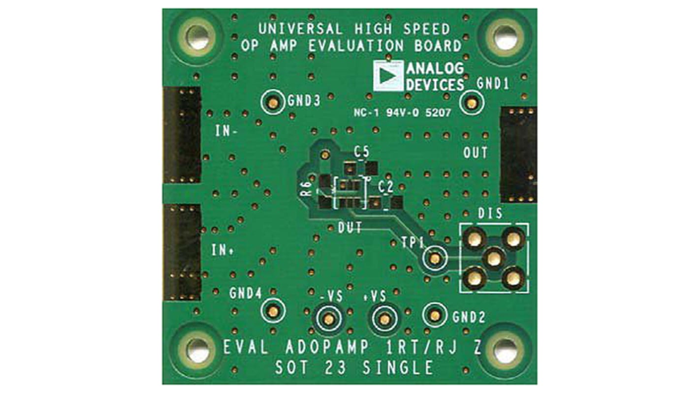 Analog Devices ADA4807-2ARMZ-EBZ, Operational Amplifier Evaluation Board for ADA4807-2