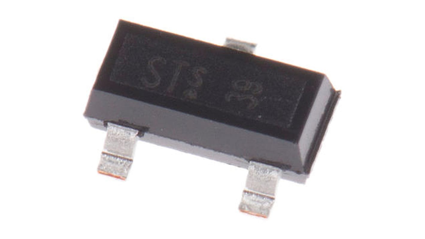 P-Channel MOSFET, 170 mA, 60 V, 3-Pin SOT-23 Infineon BSS84PH6327XTSA2