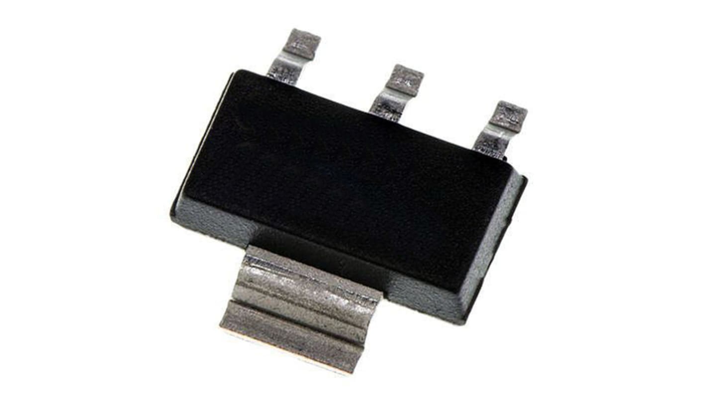 Infineon SIPMOS® P-Channel MOSFET, 2.9 A, 60 V, 3-Pin SOT-223 BSP613PH6327XTSA1