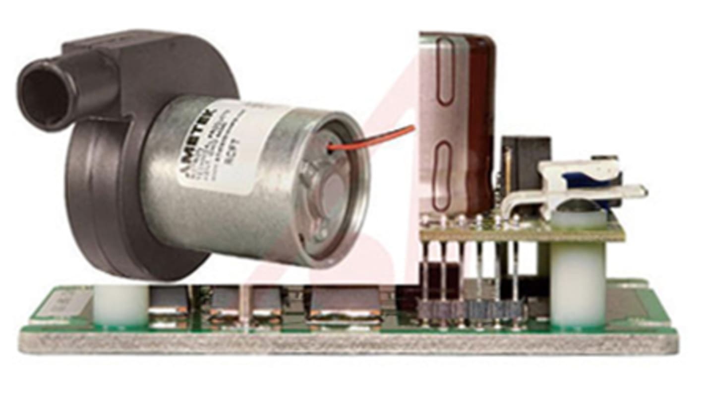 Ametek Minijammer 5.0" Series Centrifugal Fan, 24 V dc, 71.29m³/h, DC Operation, 127 x 127 x 71.6mm