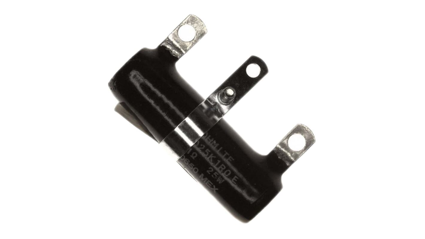 Ohmite 1Ω ±10% 25W Adjustable Wire Wound Resistor ±260ppm/°C 50.8mm