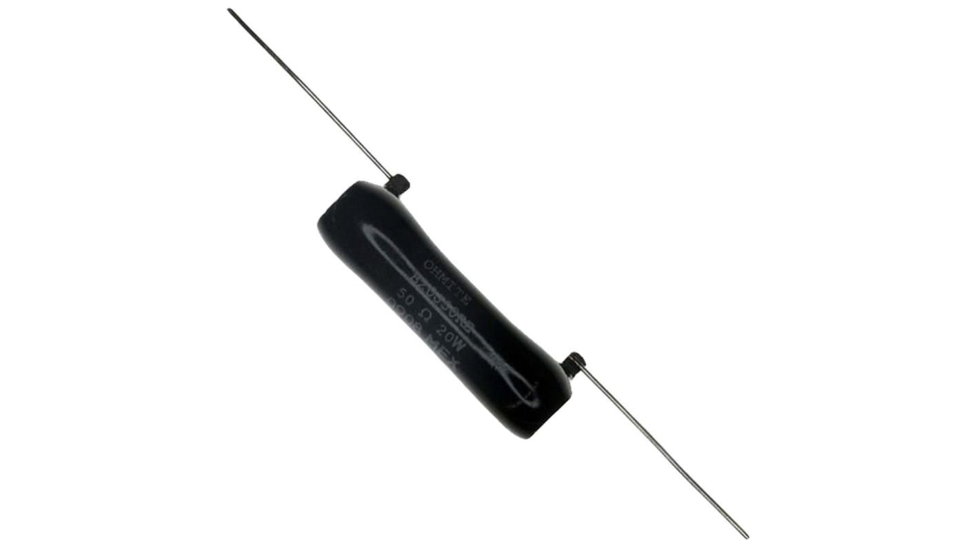 Ohmite 50Ω All-Welded Resistor 20W ±5% B20J50RE