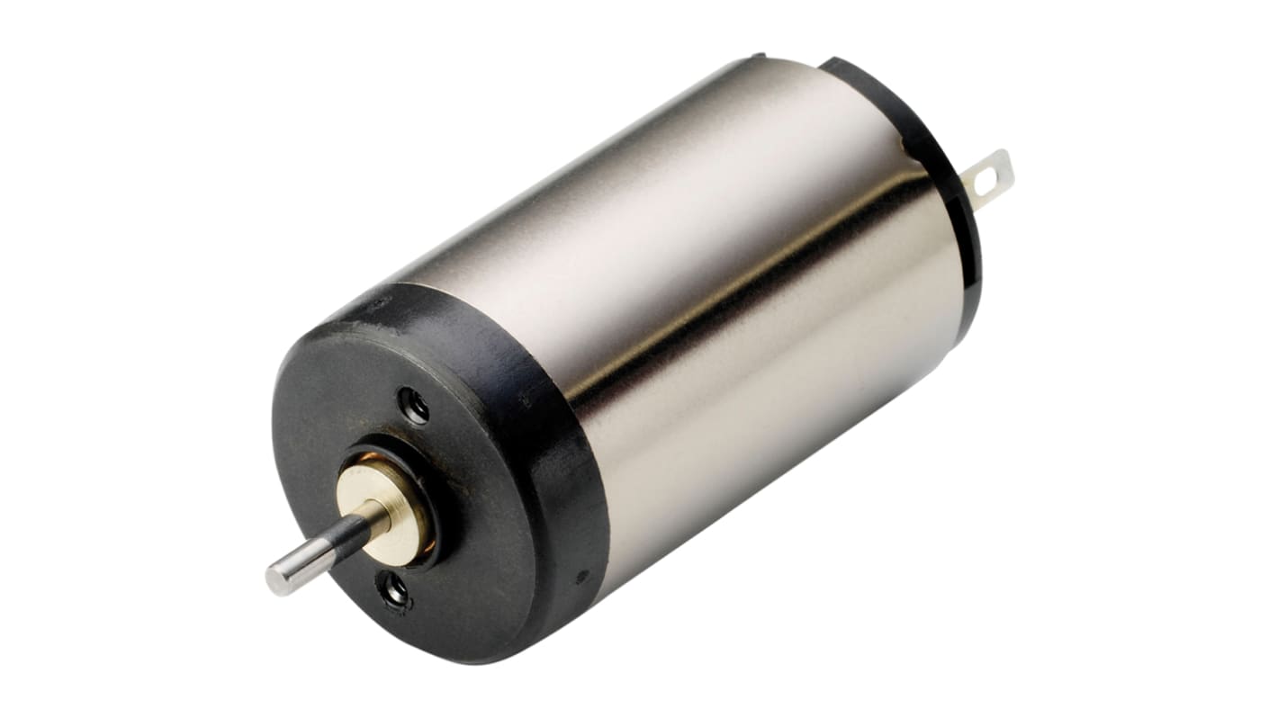 Portescap Brushed DC Motor, 4.9 W, 24 V dc, 6.3 mNm, 8200 rpm, 1.5mm Shaft Diameter