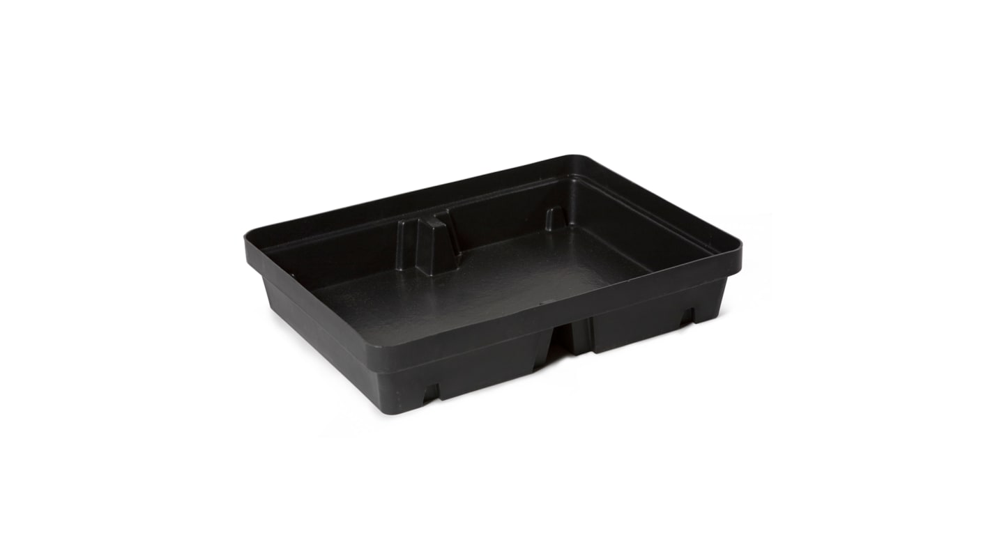 RS PRO Polyethylene Spill Tray for Industrial Storage, 40L Capacity