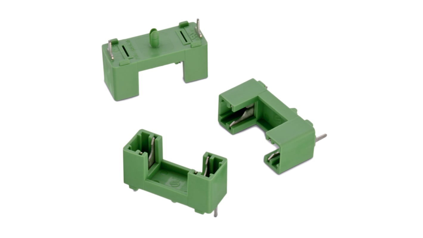 Wurth Elektronik 10A PCB Mount Fuse Holder for 5 x 20mm Fuse, 250V ac