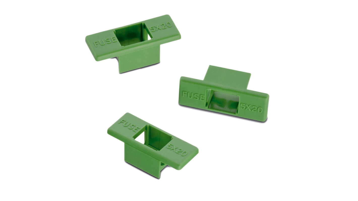 Cubierta de portafusibles para montaje Wurth Elektronik 696122003001, PA, Fusible 5 x 20mm
