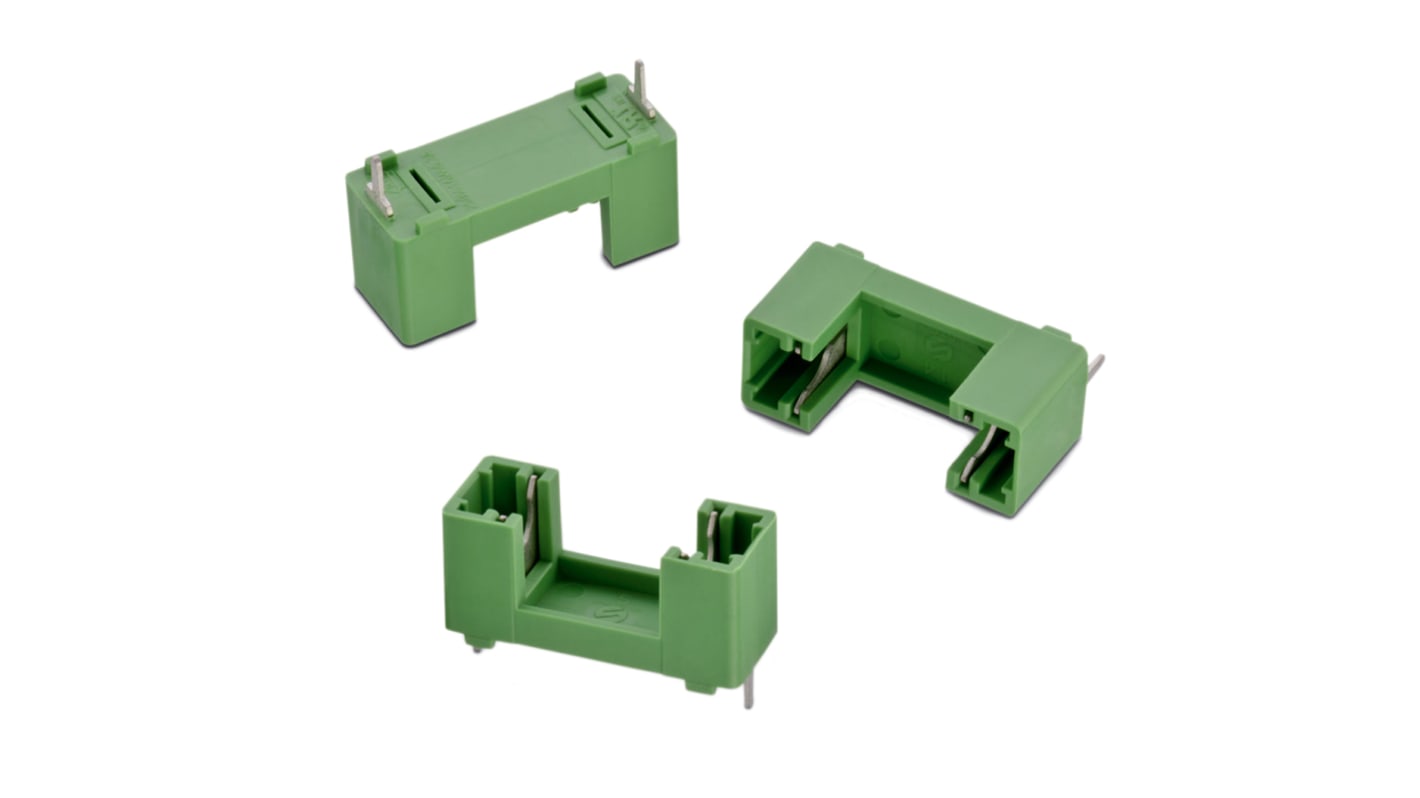 Wurth Elektronik 10A PCB Mount Fuse Holder for 5 x 20mm Fuse, 250V ac