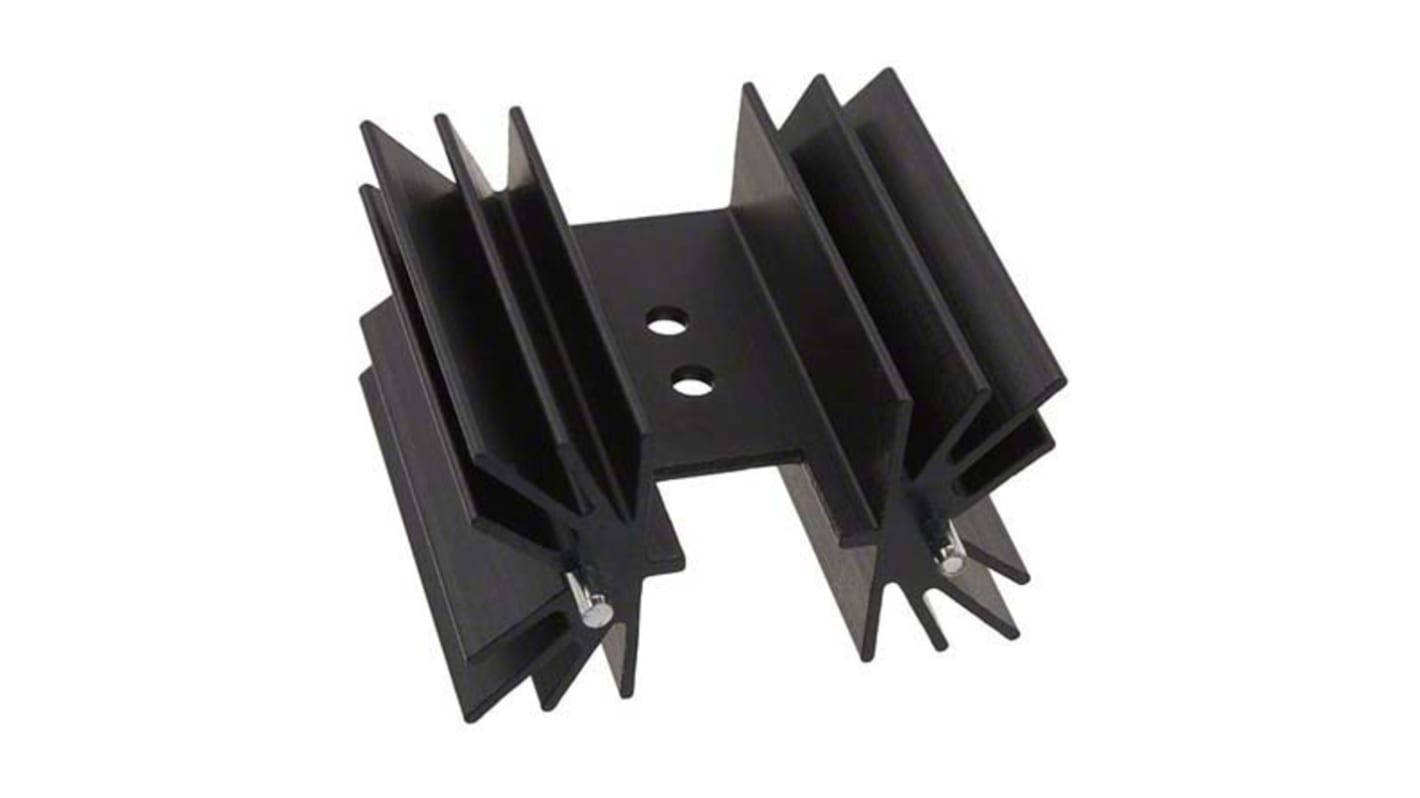 Ohmite Heatsink, TBH25, TCH35, TEH100, TEH70, 3.8°C/W, 41.6 x 25 x 38.1mm, Vertical