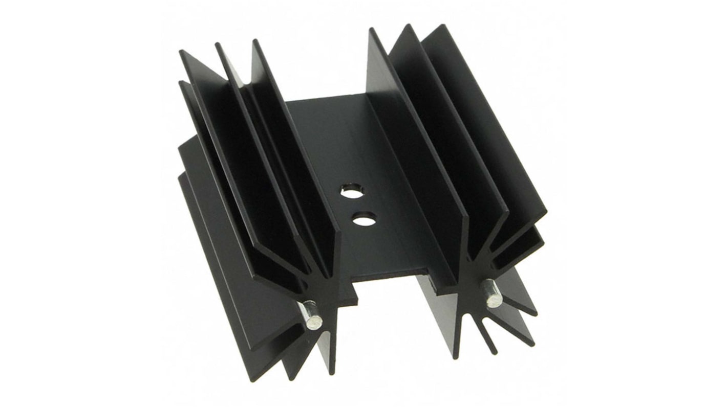 Ohmite Heatsink, TBH25, TCH35, TEH100, TEH70, 3.4°C/W, 41.6 x 25 x 50.8mm, Vertical