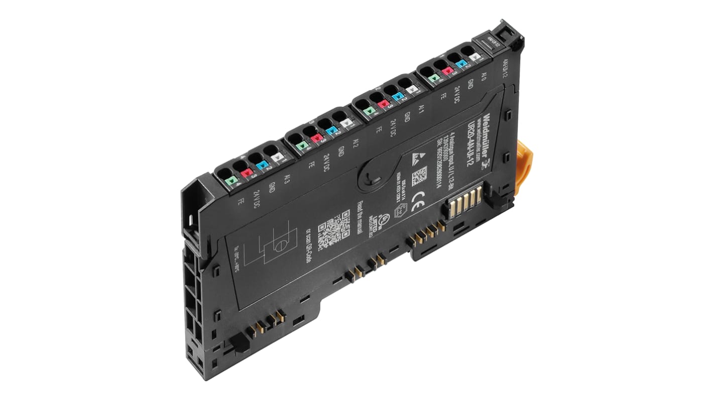 Weidmuller K20 Series Remote I/O Module, Analogue Voltage, 24 V dc