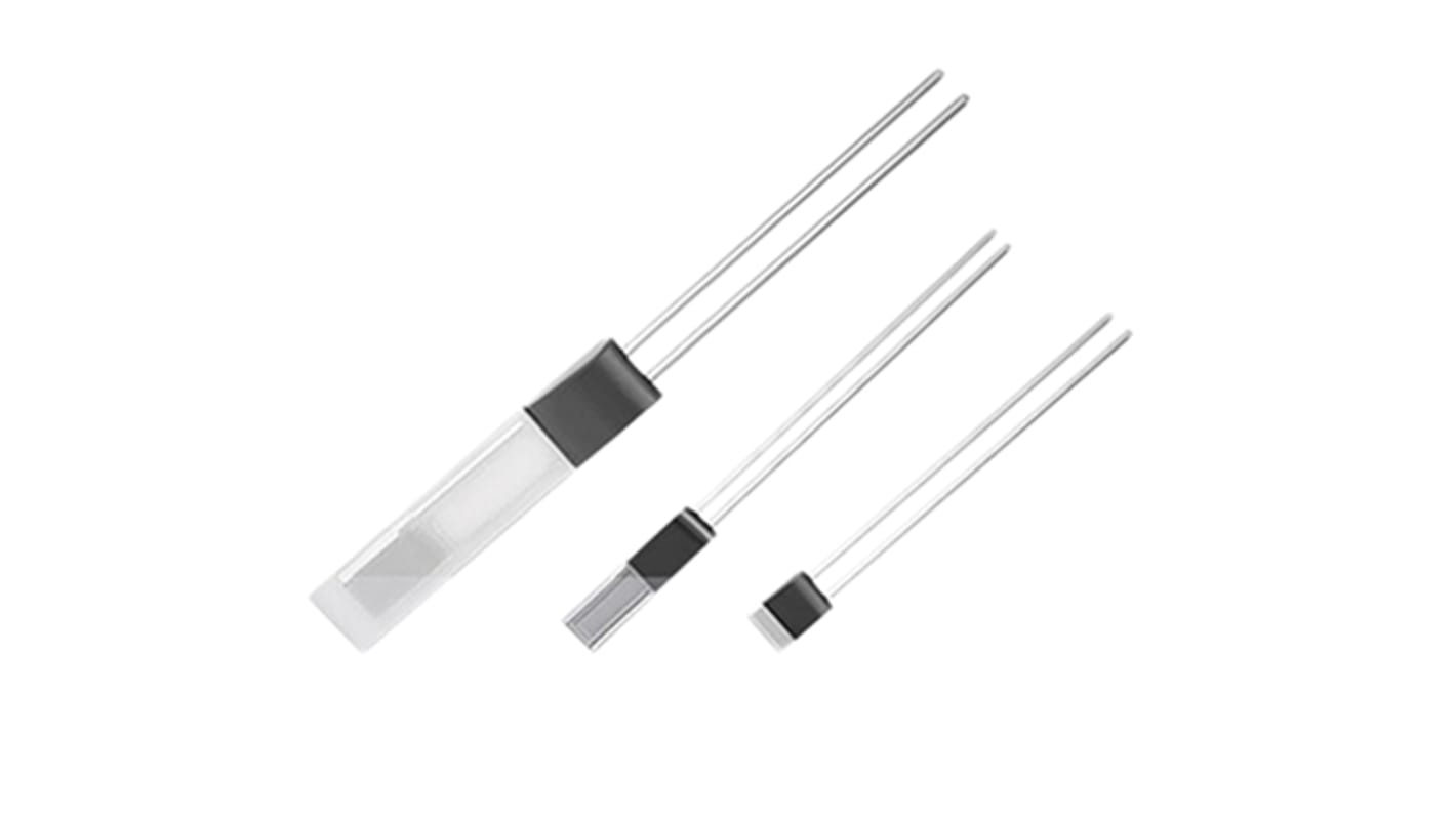 TE Connectivity PT100 RTD Sensor, 2mm Dia, 2.3mm Long, Chip, 0.3 % +600°C Max