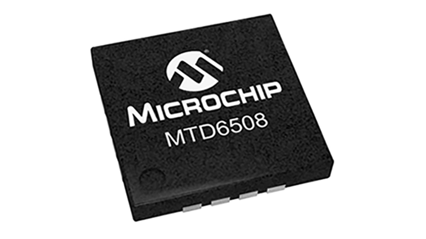 Microchip MTD6508-ADJE/JQ, BLDC Motor Driver IC, 5 V 0.75A 16-Pin, UQFN