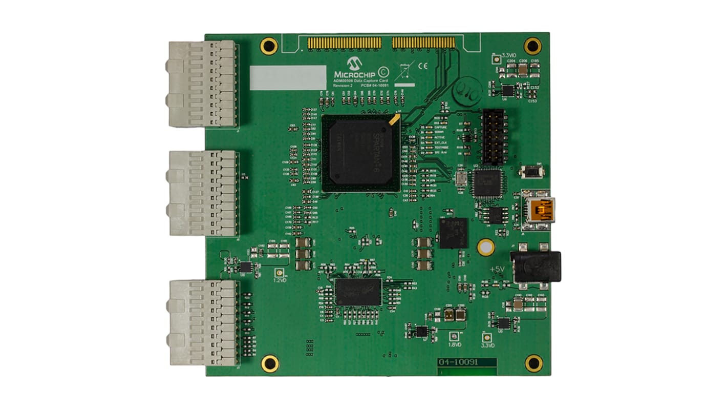 Microchip ADM00506 MCP37XXX High-Speed Pipeline ADC Data Capture Card Signal Conversion Development Kit