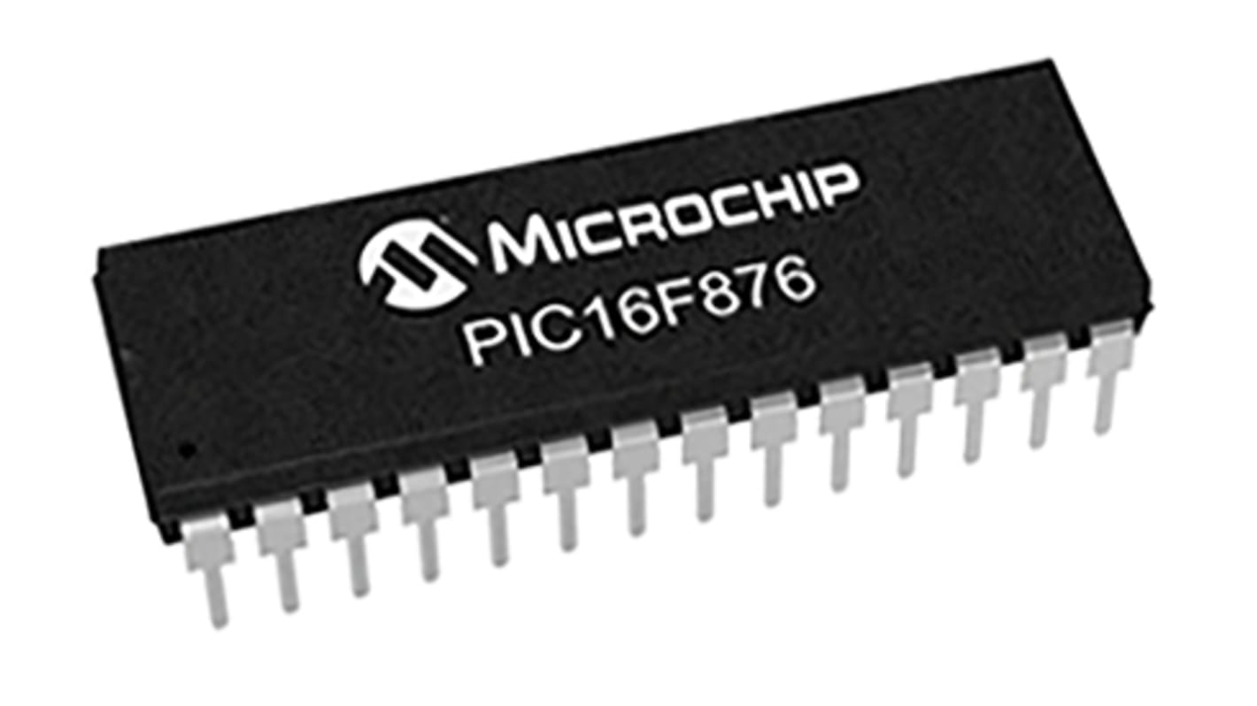 Microchip, 8bit PIC, PIC16F Microcontroller, 20MHz, 14 kB Flash, 28-Pin SPDIP