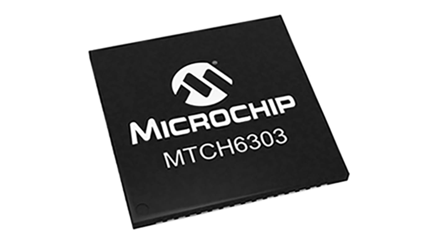 Contrôleur d'écran tactile Capacitif, Microchip Série-I2C 64 broches