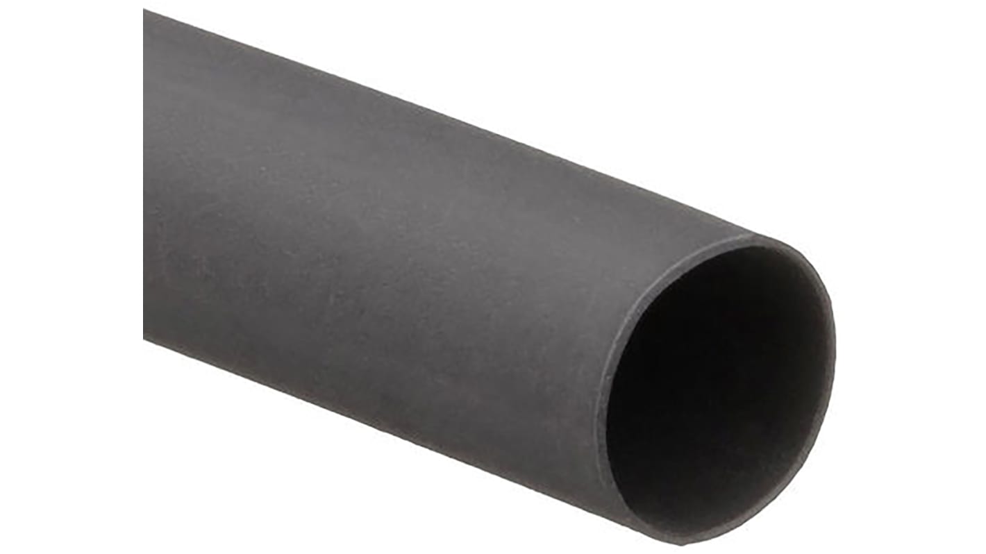 TE Connectivity Heat Shrink Tubing, Black 5.21mm Sleeve Dia. x 152m Length 2:1 Ratio, VERSAFIT Series