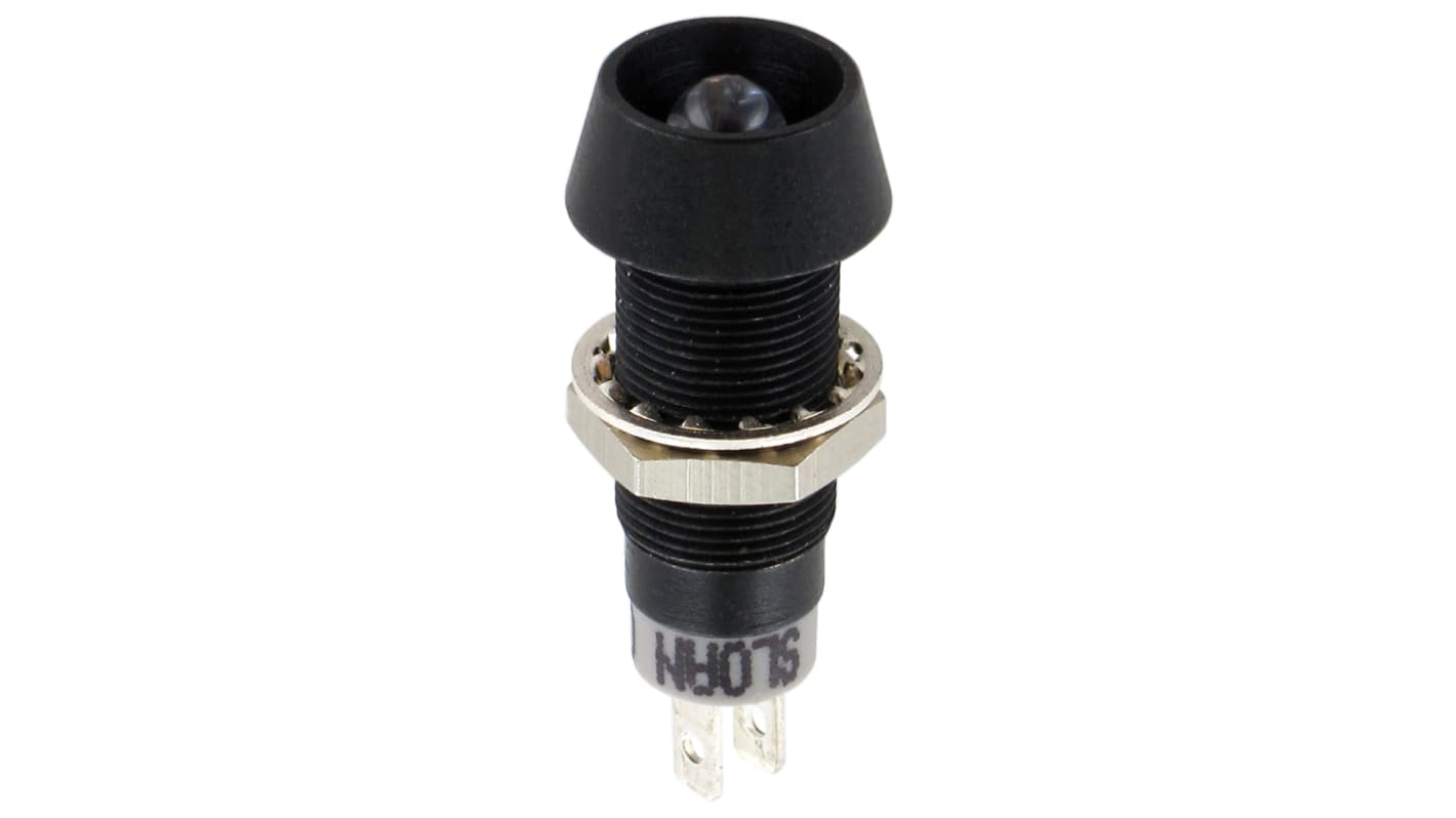 Sloan Blue Panel LED, 5 → 28V, 8.2 x 7.6mm Mounting Hole Size, IP68