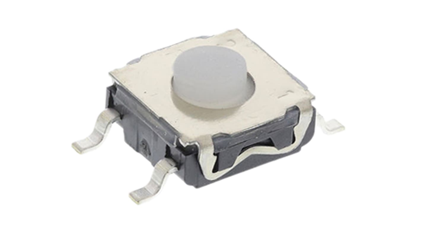 C & K IP67 Tactile Switch, SPST 50 mA 0.6mm Surface Mount