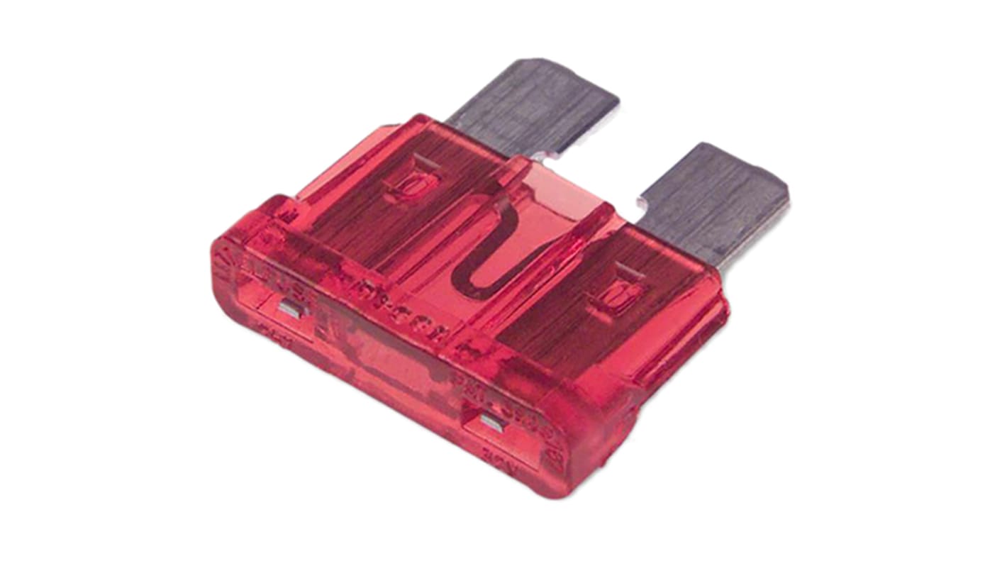 Littelfuse 插片式汽车保险丝, 50A, 32V 直流, T熔断, 最高+125°C, 红色, PA 66主体, MAXI 32V系列
