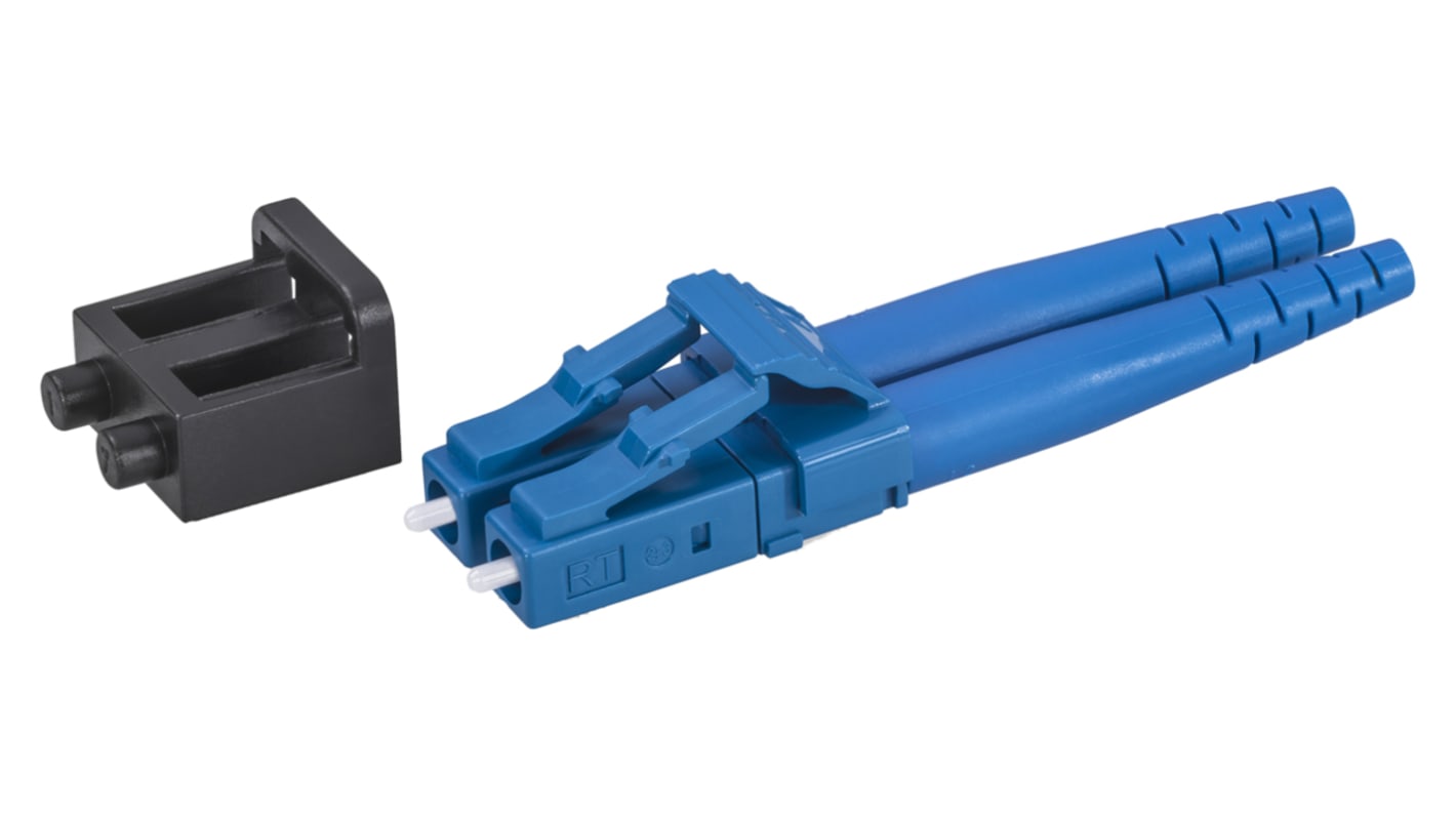 Rosenberger, LC, PC Single Mode Duplex Fibre Optic Connector, 0.3dB Insertion Loss