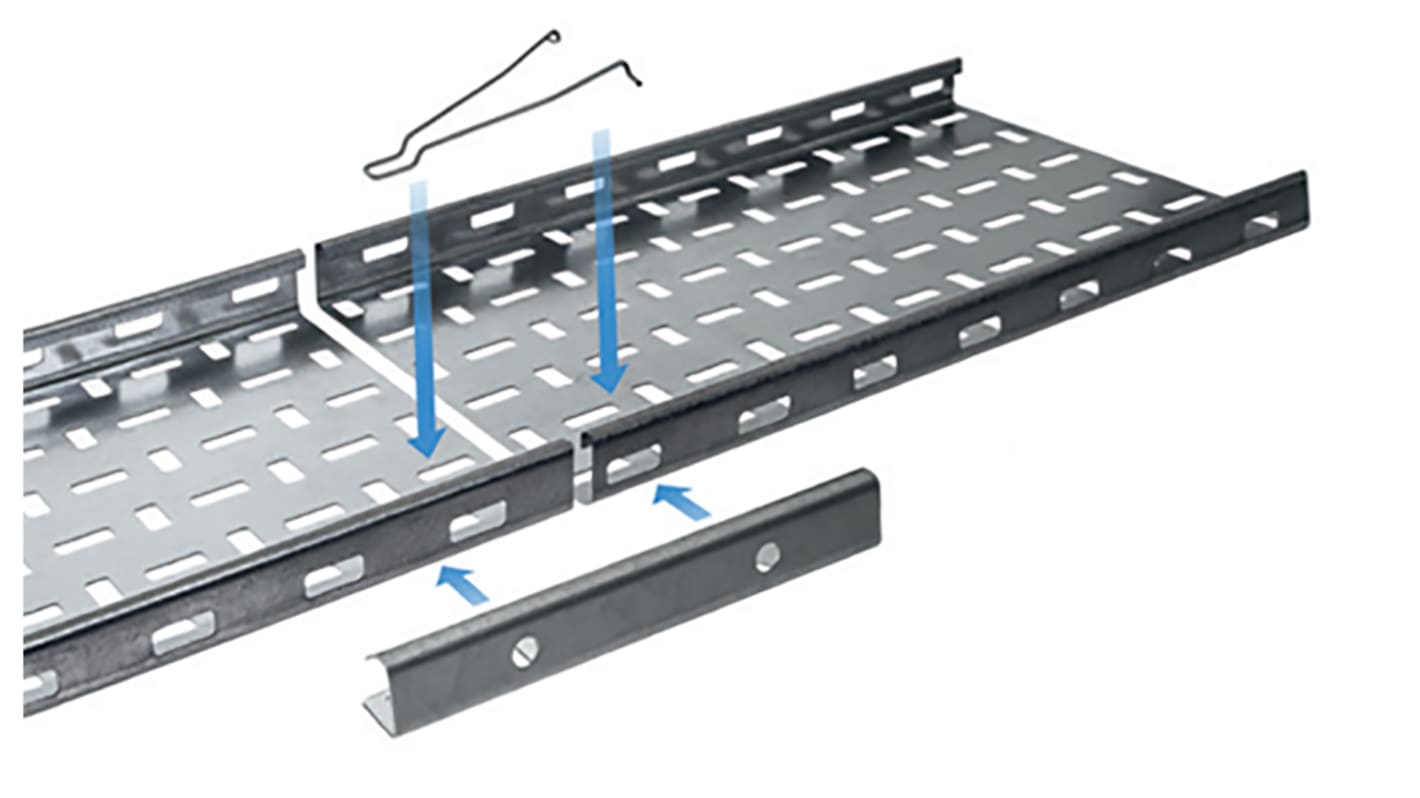 Legrand Swiftclip Pre-Galvanised Steel Cable Tray Accessory