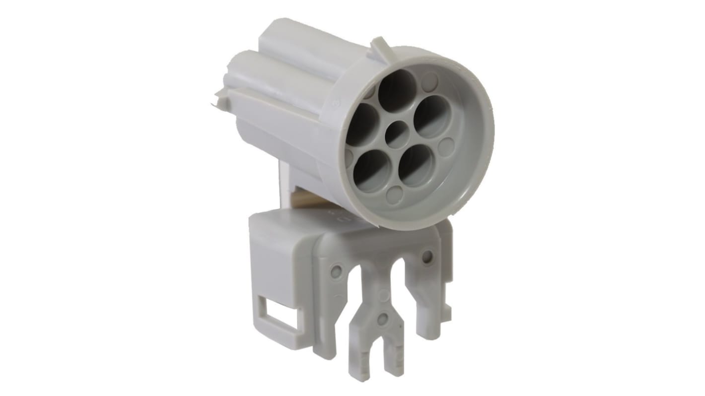 Delphi, Weather-Pack Automotive Connector Plug Grey Cable Mount 5 Way, Crimp Termination 12065158