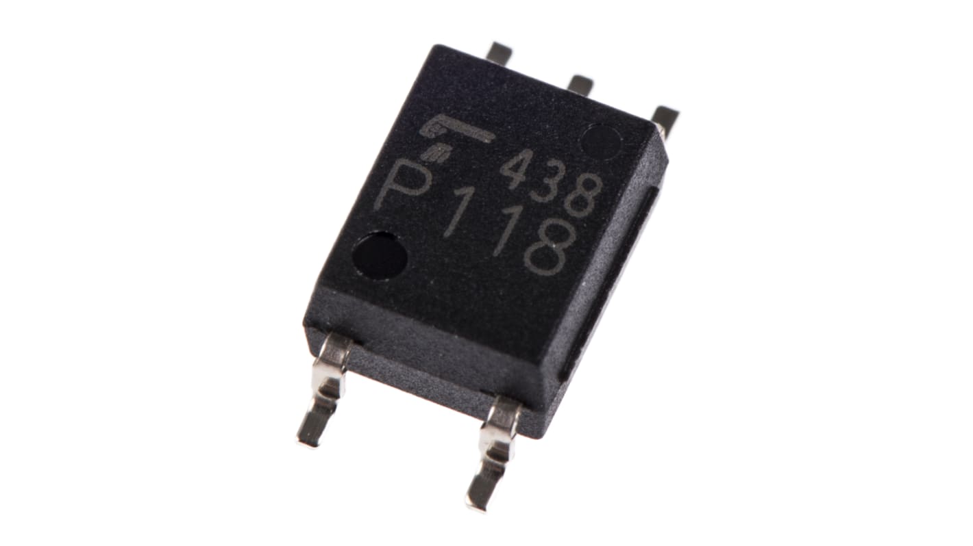 Toshiba, TLP2366(E(T DC Input IC Output Optocoupler, Surface Mount, 5-Pin SO