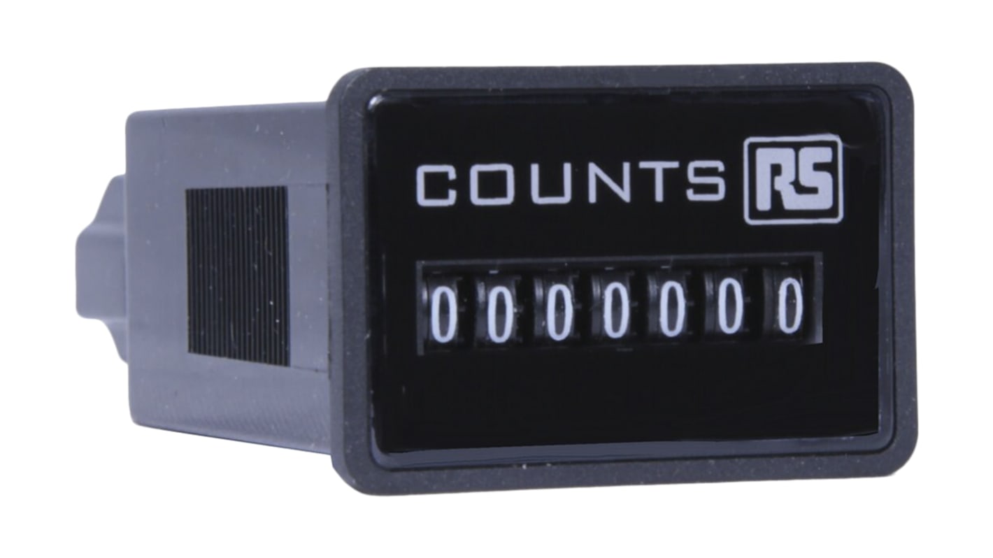 Rs-Online Contatore elettronico RS PRO Impulso 10Hz display Digitale 7 cifre 12 V c.c