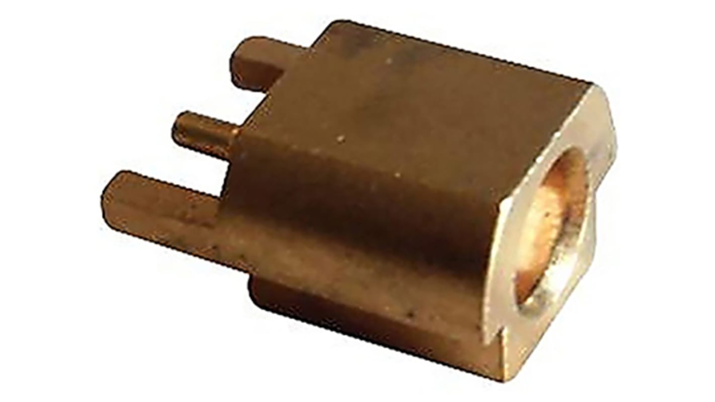 Molex 73415 Series, Jack PCB Mount MMCX Connector, 50Ω, Solder Termination, Right Angle Body