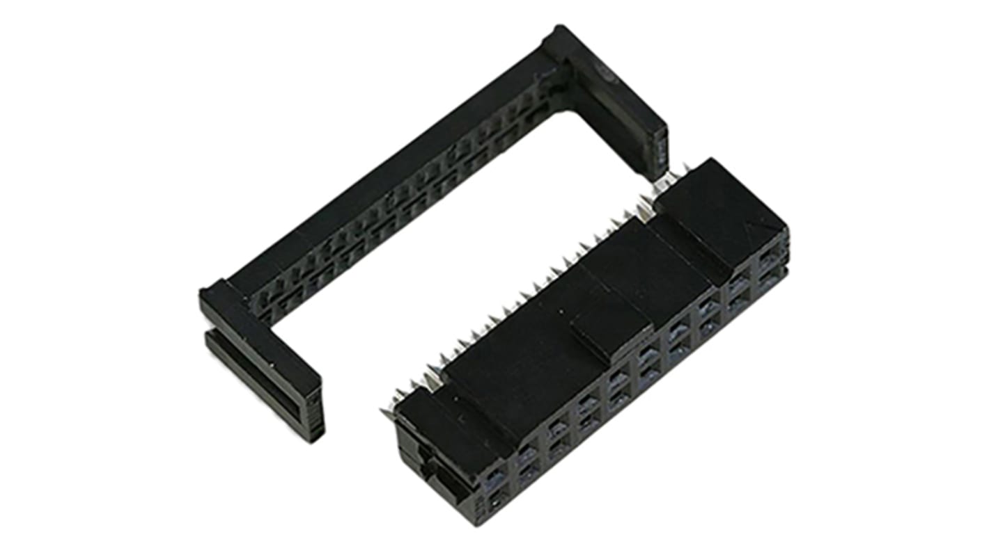 Molex 40-Way IDC Connector Socket for Cable Mount, 2-Row