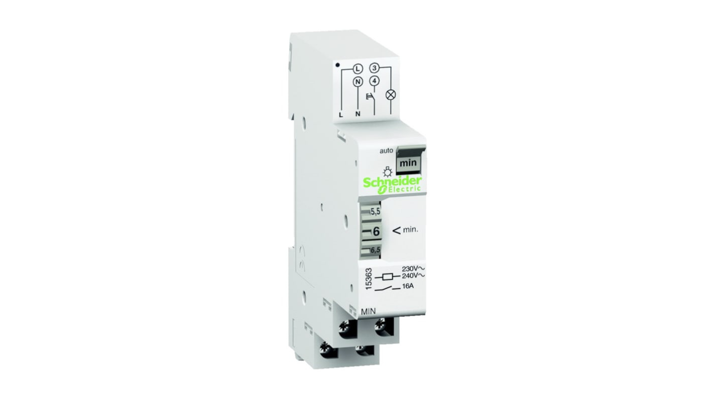 Schneider Electric Timerlichtschalter, 230 V, Schraubanschluss