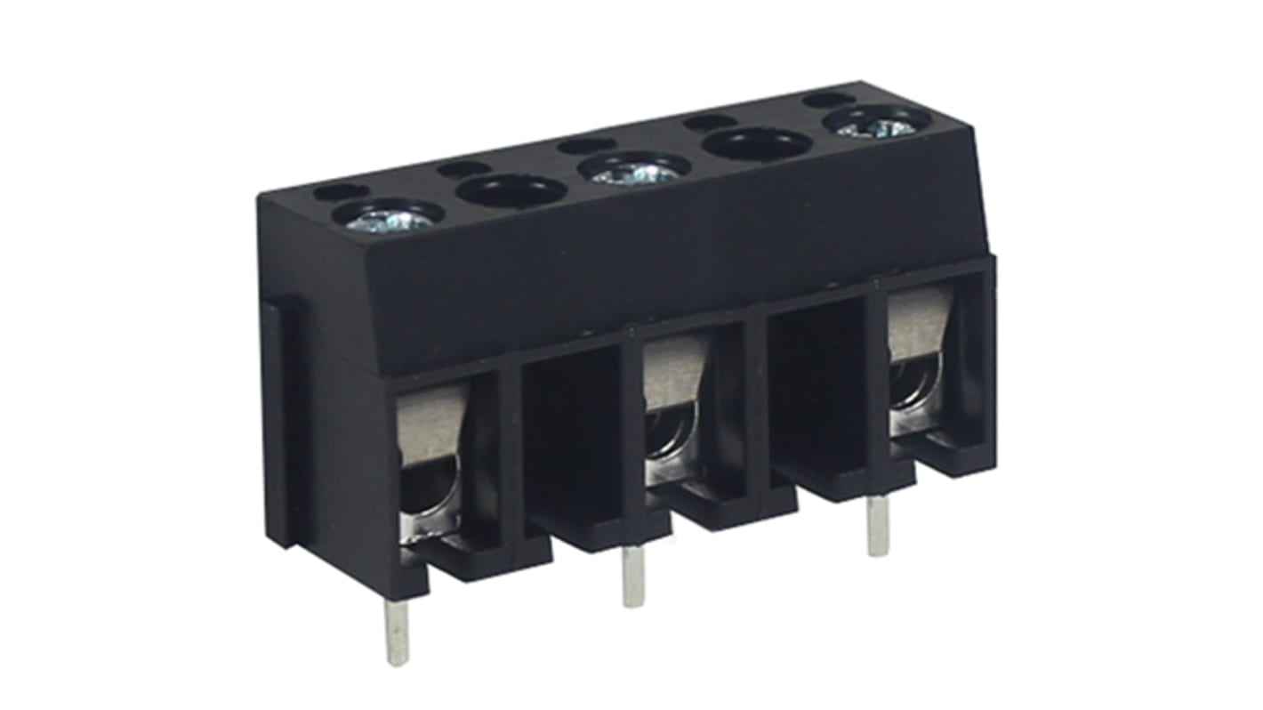RS PRO 基板用端子台, 16A, 250 V, 10mmピッチ, 1列, 3極 | RS RS PRO 基板用端子台, 16A, 250 V, 10mmピッチ, 1列, 3極 | RS