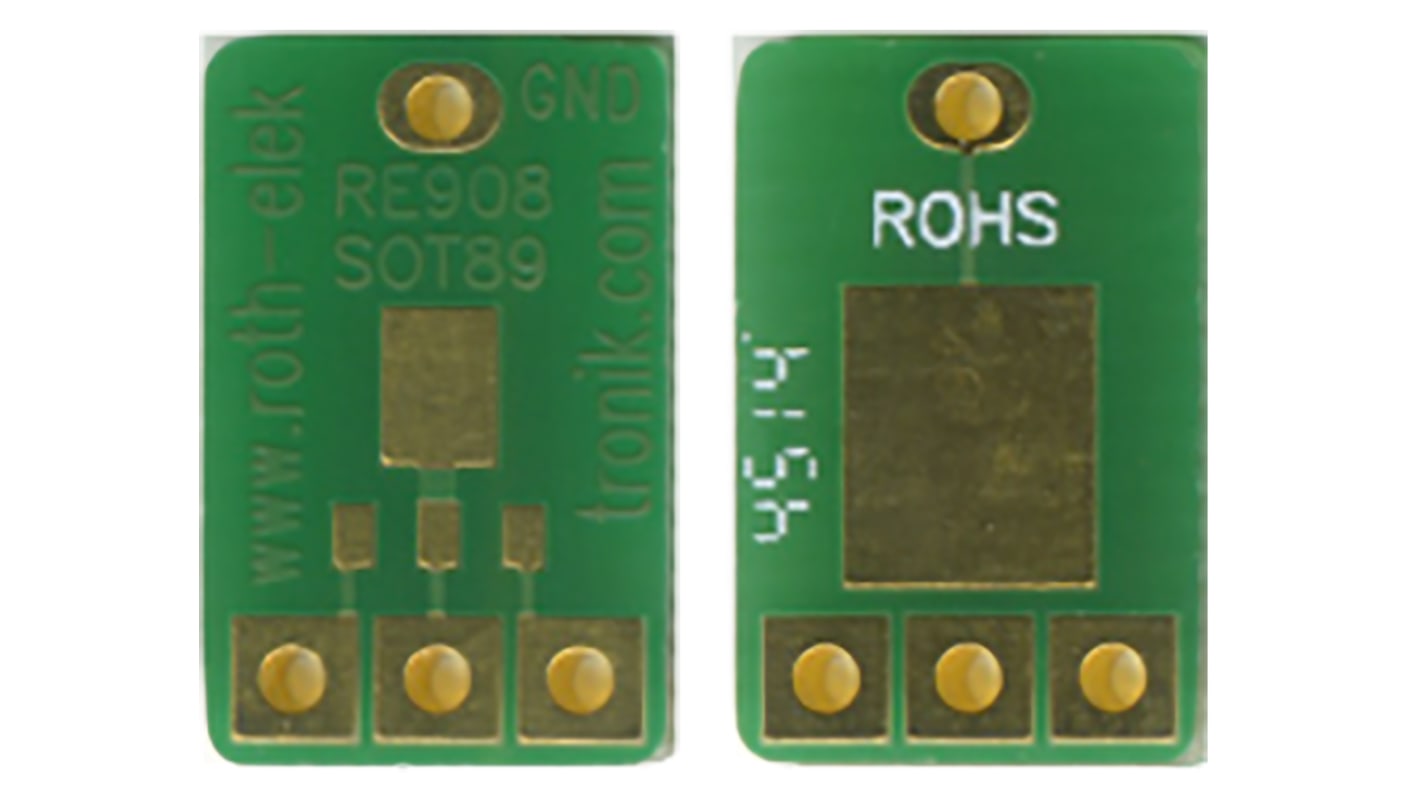 RE908, Dobbeltsidet Udvidelseskort Adapter med tilpasningsprintkort, 13.02 x 8.25 x 1.5mm