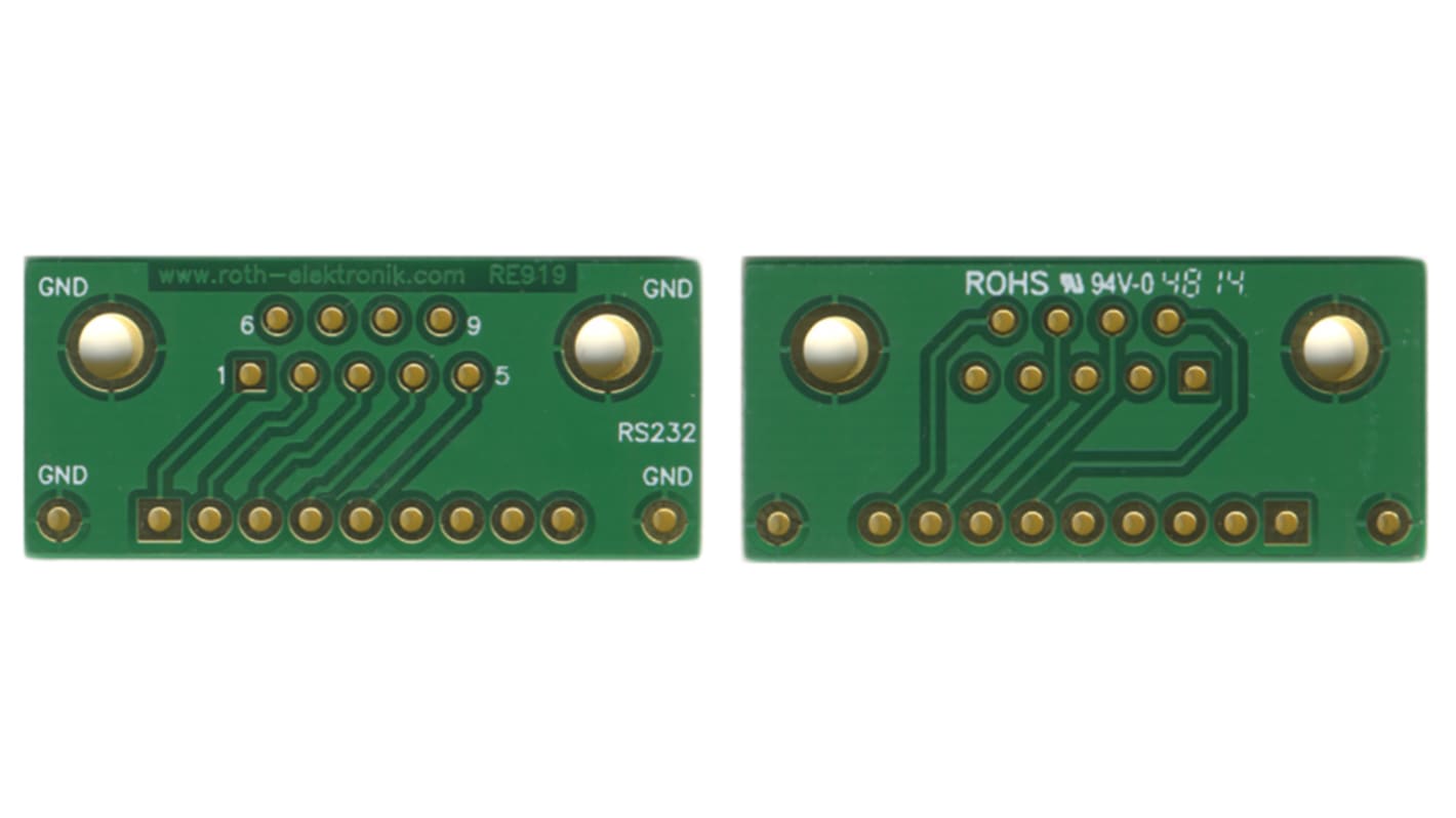 RE919, Double Sided Extender Board Adapter With Adaption Circuit Board 34.29 x 15.4 x 1.5mm