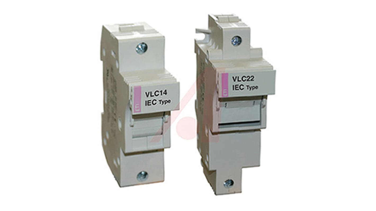 Altech 50A Rail Mount Fuse Holders, 1P, 690V ac